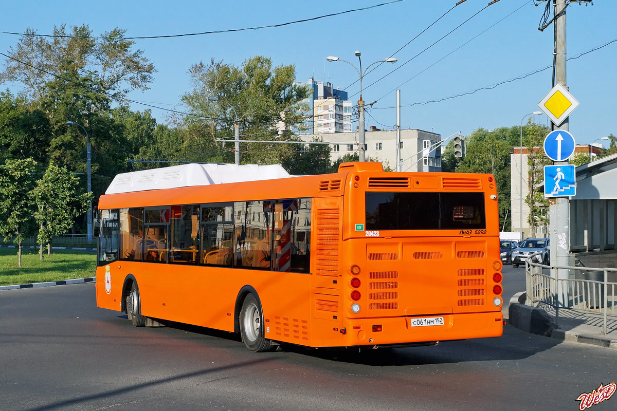 Нижегородская область, ЛиАЗ-5292.67 (CNG) № 20423