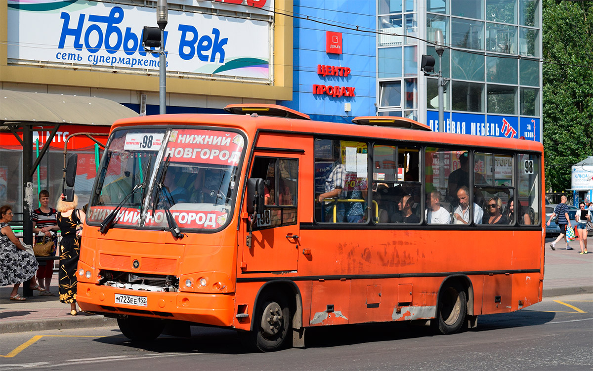 Нижегородская область, ПАЗ-320402-05 № М 723 ЕЕ 152