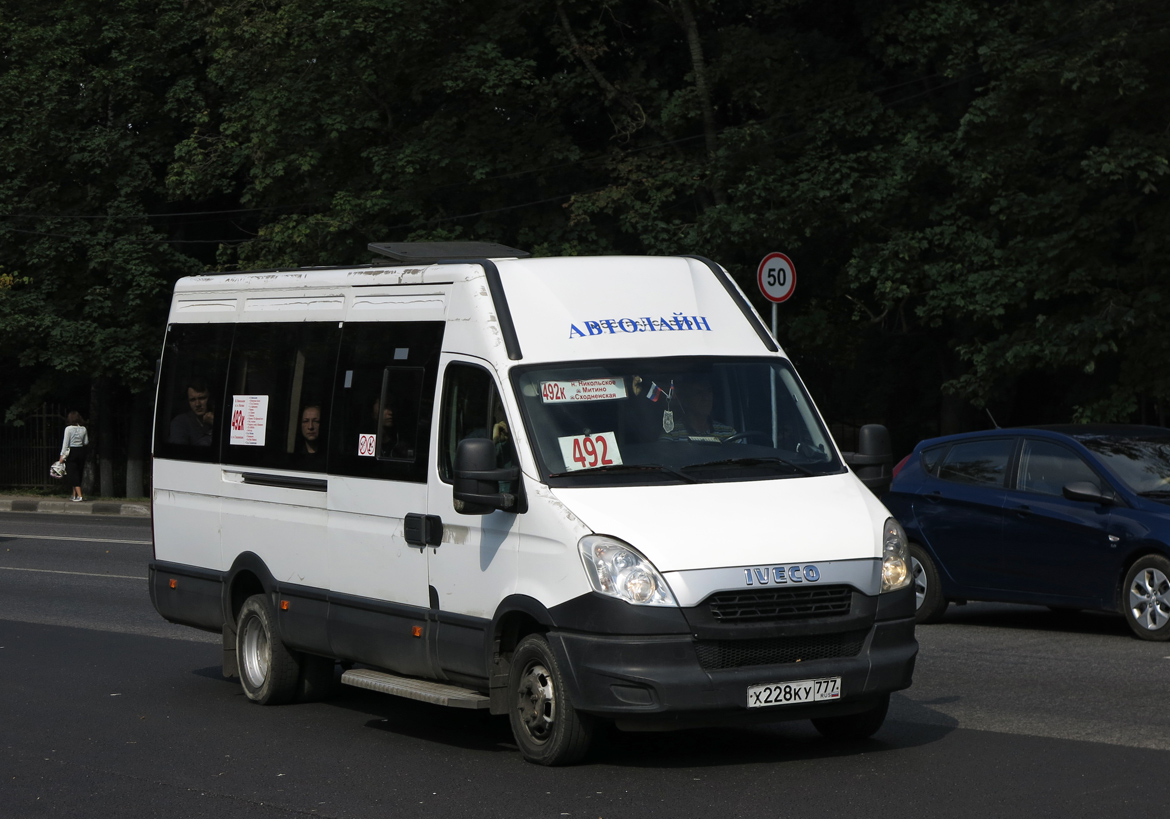 Московская область, Имя-М-300640 (IVECO Daily) № Х 228 КУ 777