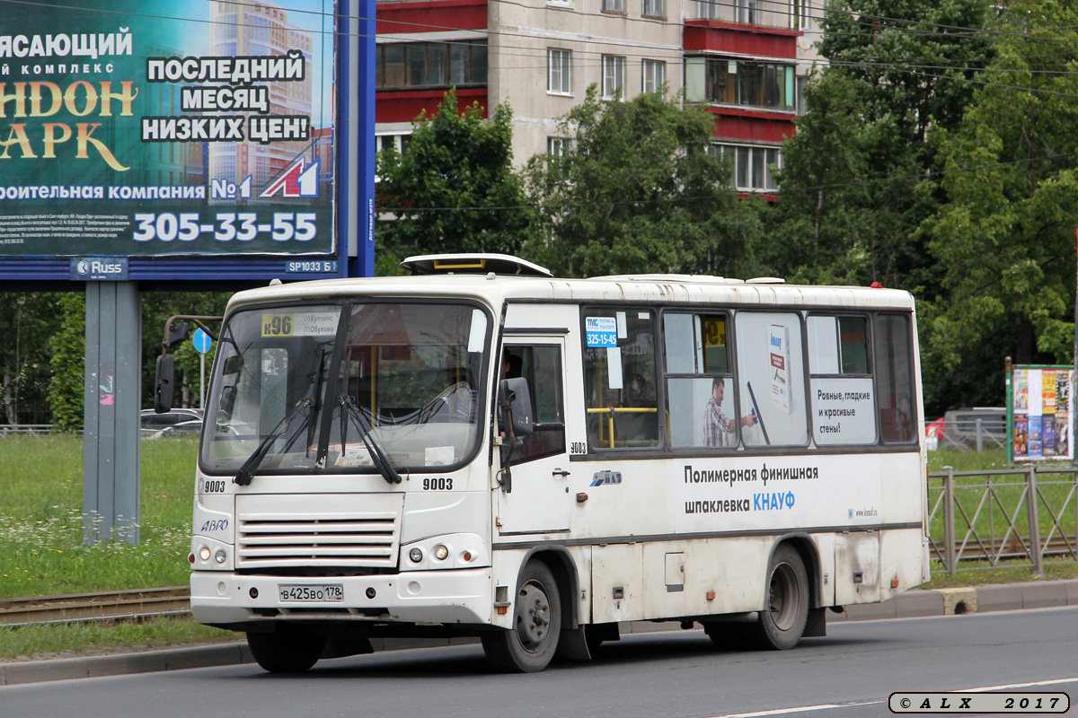 Санкт-Петербург, ПАЗ-320402-05 № 9003