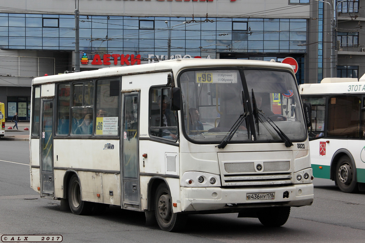 Санкт-Петербург, ПАЗ-320402-05 № 8823