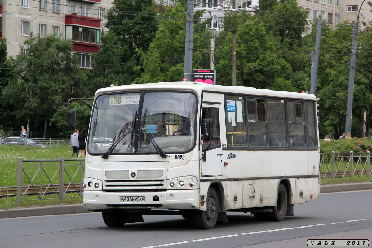 Санкт-Петербург, ПАЗ-320402-05 № 8823