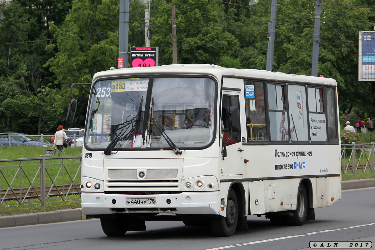 Санкт-Петербург, ПАЗ-320402-05 № 8819