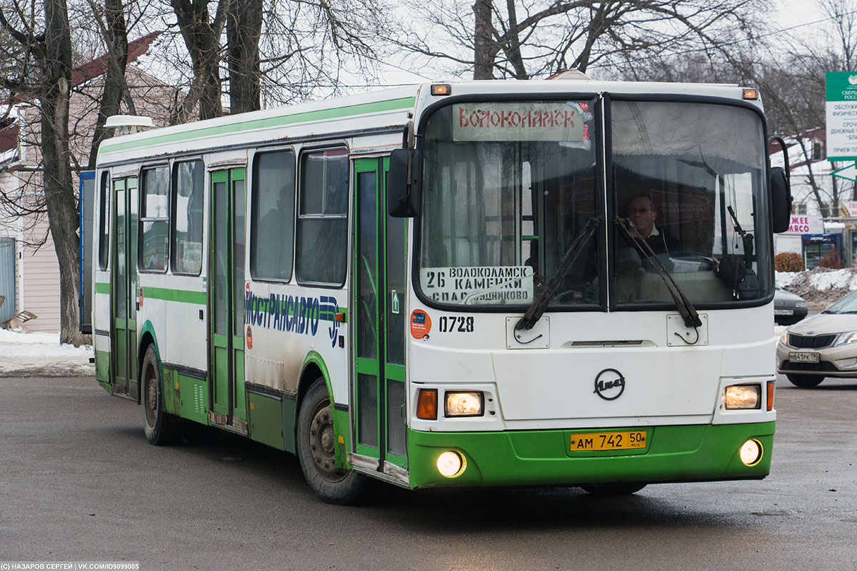 Moscow region, LiAZ-5256.25 # 0728