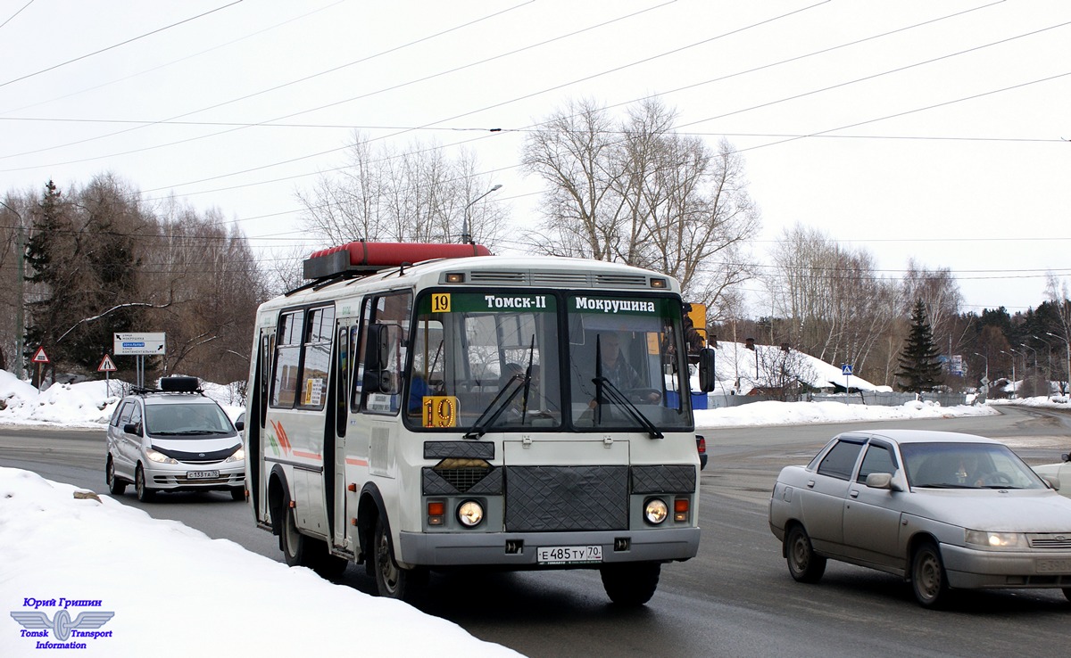 Томская область, ПАЗ-32054 № Е 485 ТУ 70