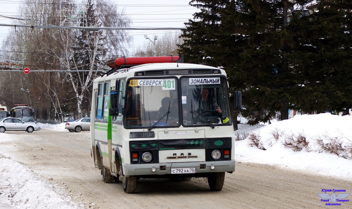 Томская область, ПАЗ-32054 № С 792 ХА 70