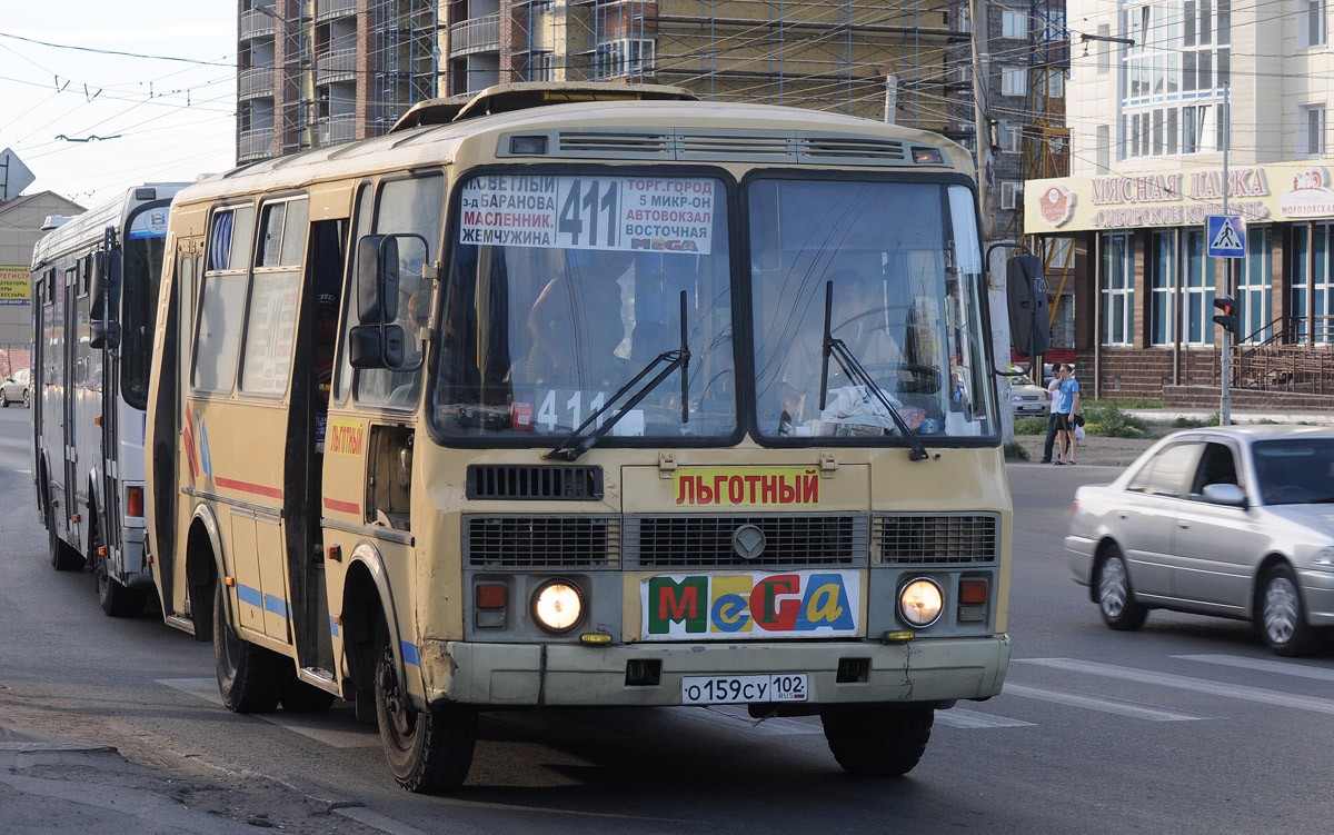 Омская область, ПАЗ-32054 № О 159 СУ 102