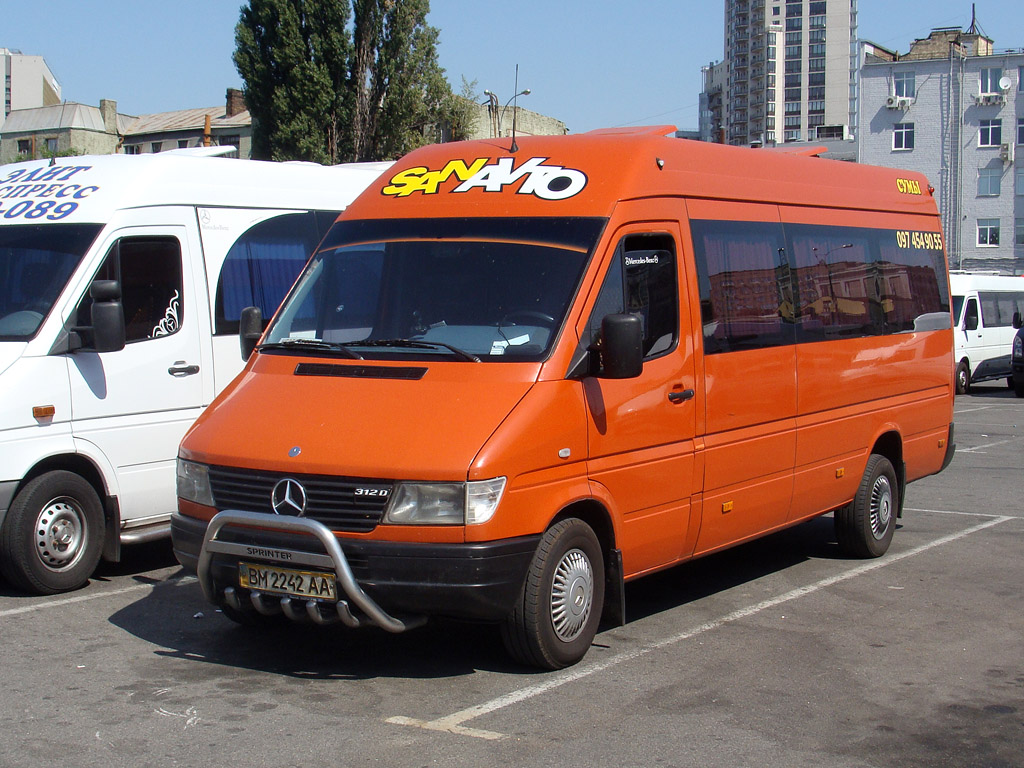 Sumy region, Mercedes-Benz Sprinter W903 312D # BM 2242 AA