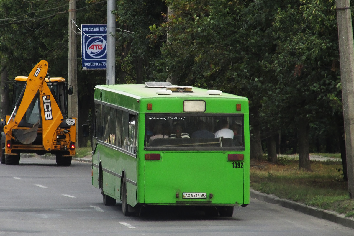 Харьковская область, MAN A12 EL222 № 1392