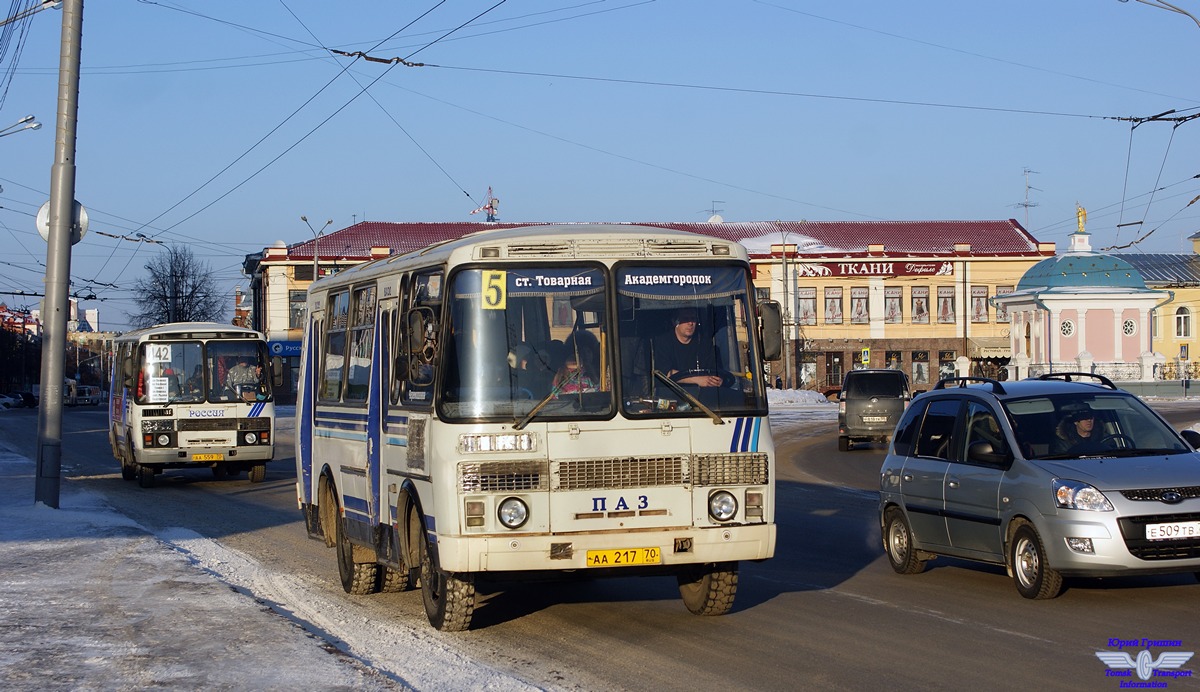 Томская область, ПАЗ-32054 № АА 217 70