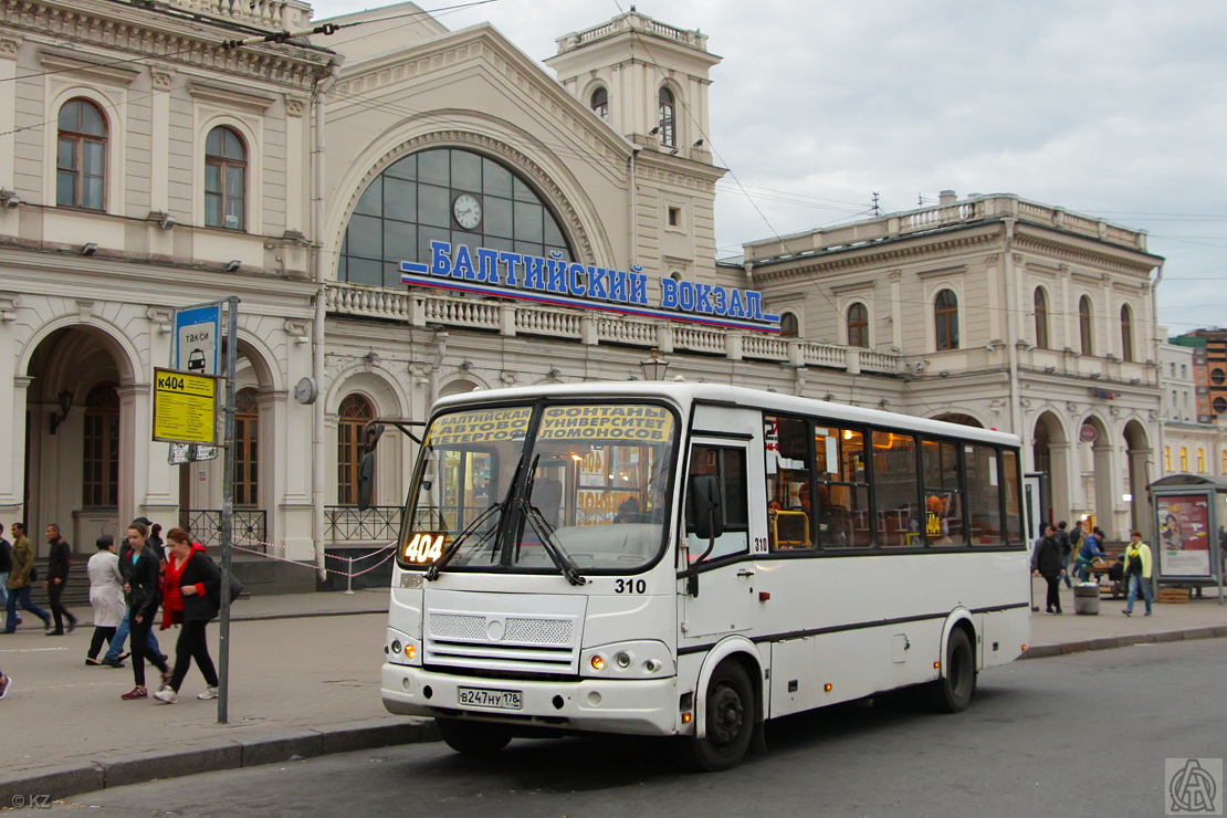 Санкт-Петербург, ПАЗ-320412-04 № 310