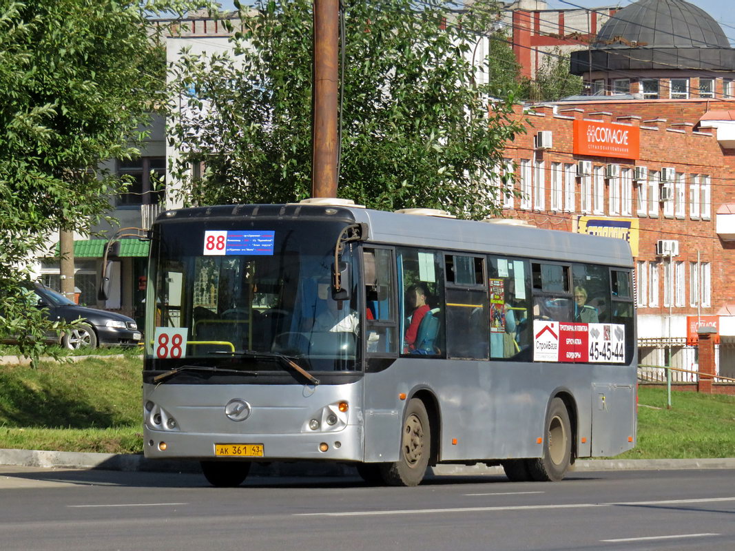 Кировская область, Higer KLQ6891GA № АК 361 43