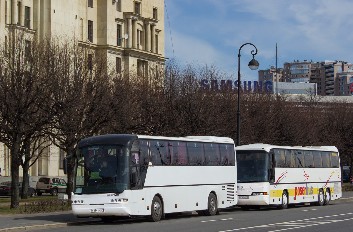 Санкт-Петербург, Neoplan N316SHD Euroliner № У 234 ОН 47