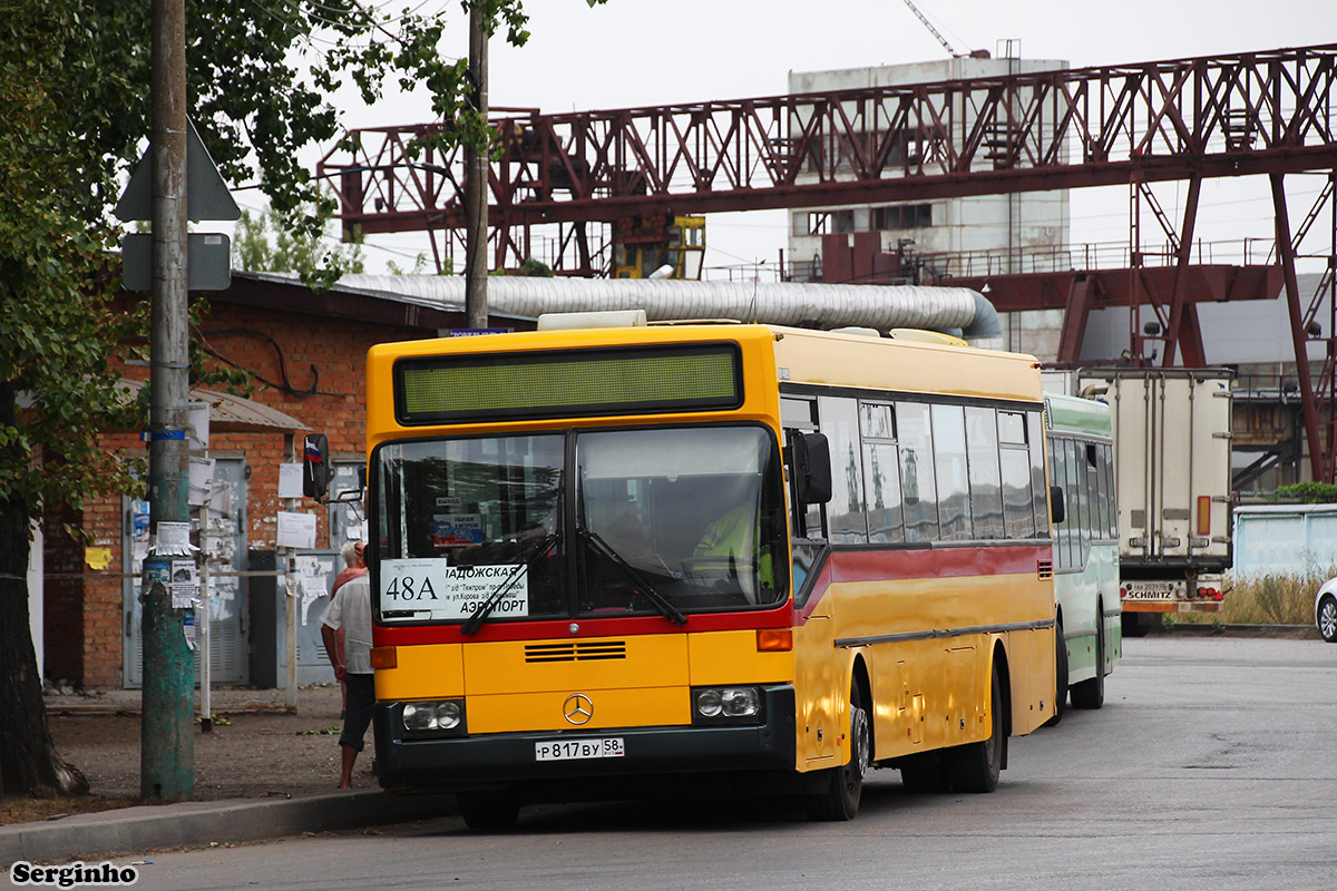 Obwód penzeński, Mercedes-Benz O405 Nr Р 817 ВУ 58; Obwód penzeński — Avtobusnye vokzaly, stancii i konechnye ostanovki