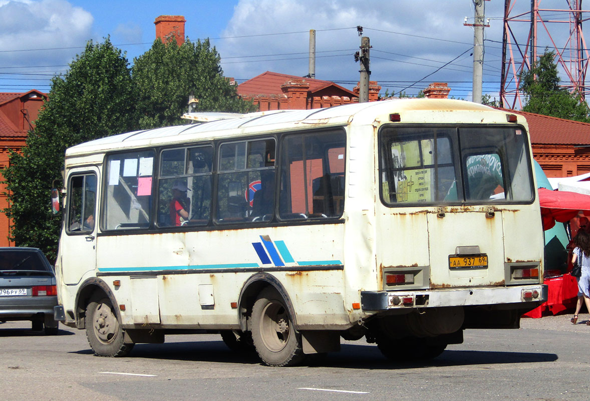 Тверская область, ПАЗ-32053 № АА 937 69