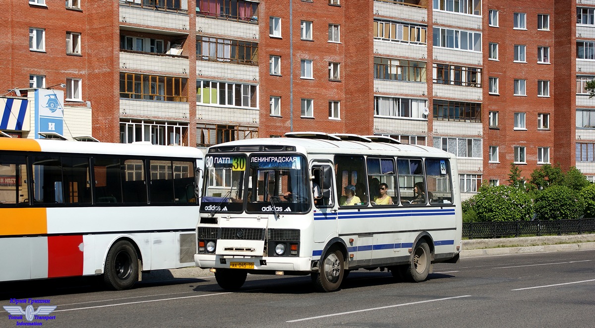 Томская область, ПАЗ-32054 № АА 045 70