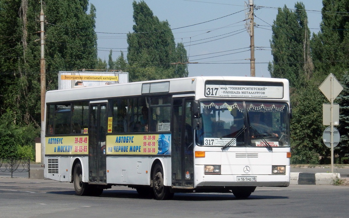 Lipetsk region, Mercedes-Benz O405 Nr. Н 161 МЕ 48