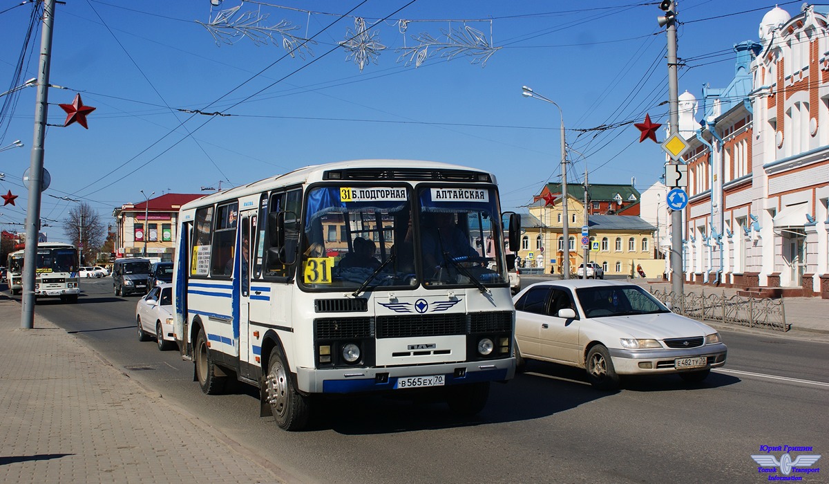 Томская область, ПАЗ-32054 № В 565 ЕХ 70