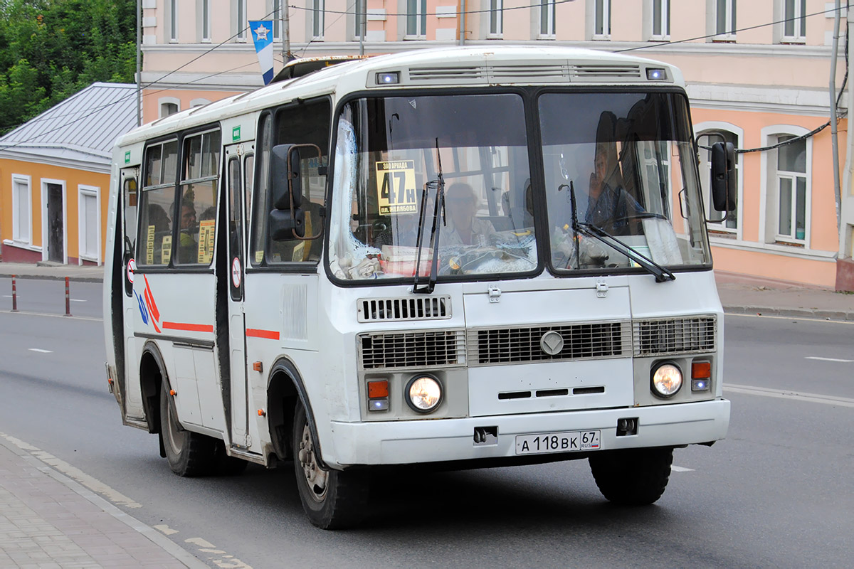 Смоленская область, ПАЗ-32054-07 № А 118 ВК 67