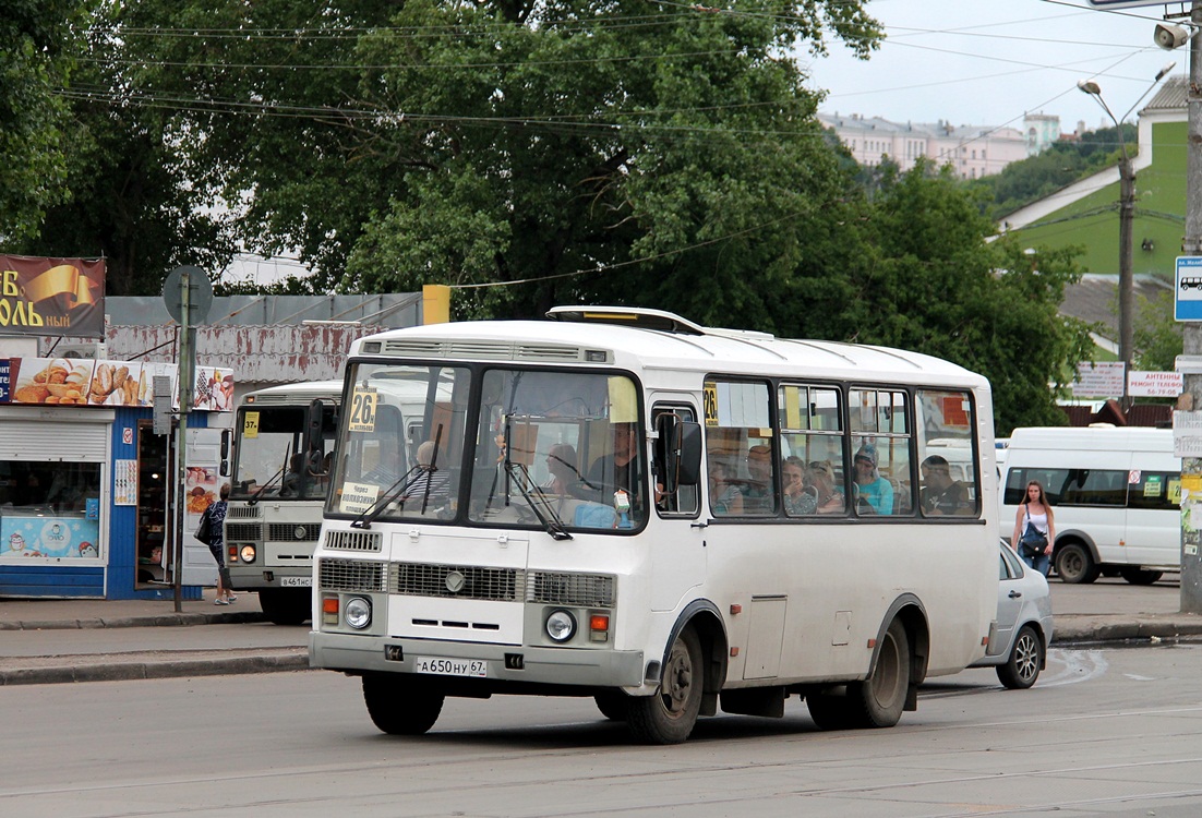 Смоленская область, ПАЗ-32054-07 № А 650 НУ 67