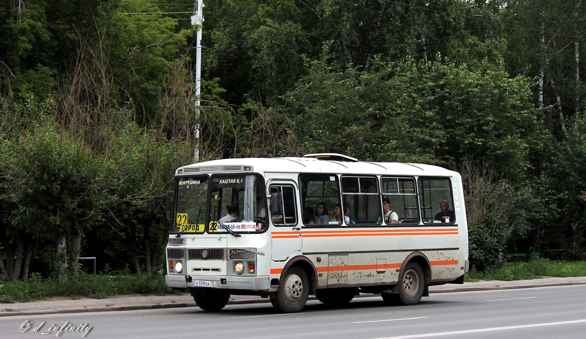 Томская область, ПАЗ-32054 № Е 559 ОА 70