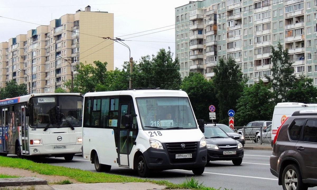 Санкт-Петербург, ГАЗ-A64R42 Next № У 894 ХА 178