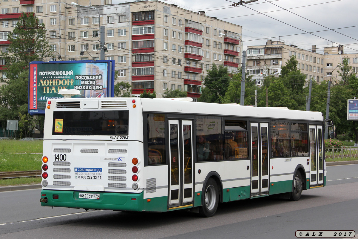 Санкт-Петербург, ЛиАЗ-5292.60 № 1400