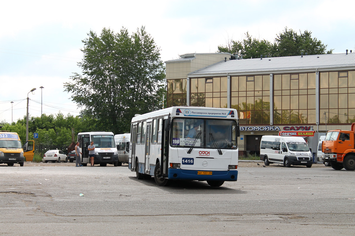Омская область, ЛиАЗ-5256.40 № 1416