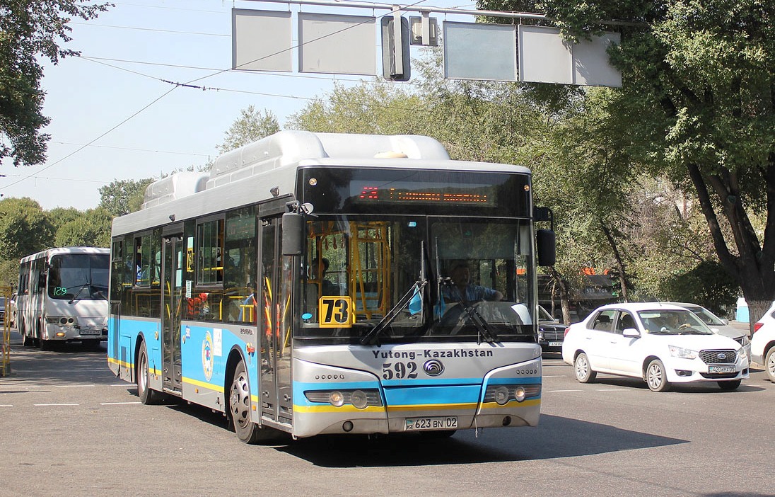 Алматы, Yutong ZK6118HGA № 592