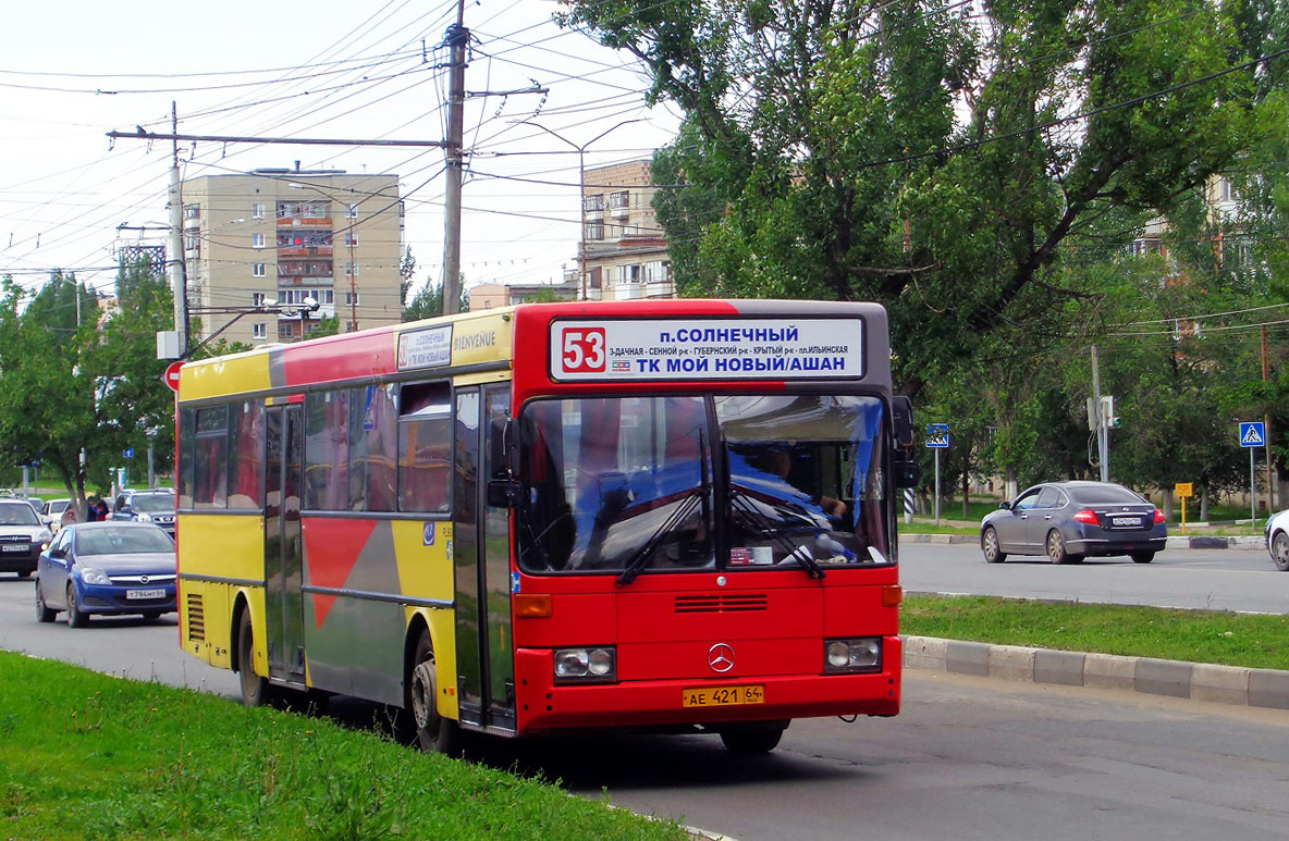 Саратовская область, Mercedes-Benz O405 № АЕ 421 64