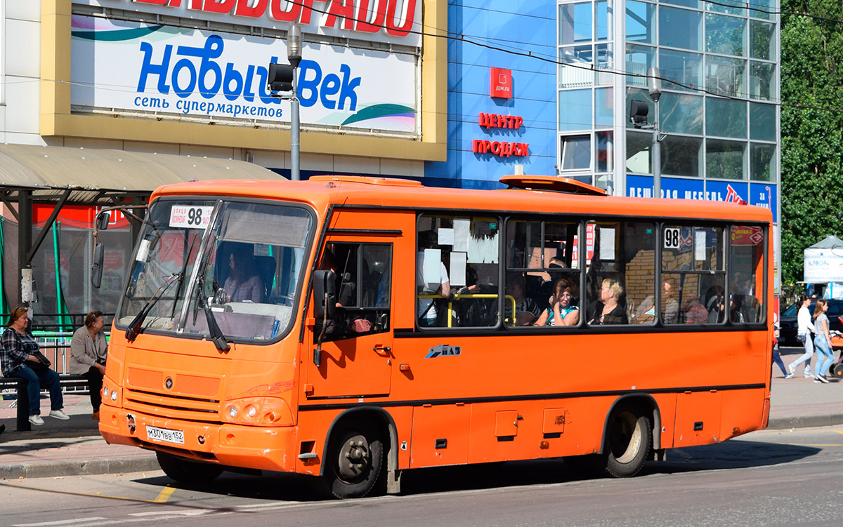 Нижегородская область, ПАЗ-320402-05 № М 301 ВВ 152