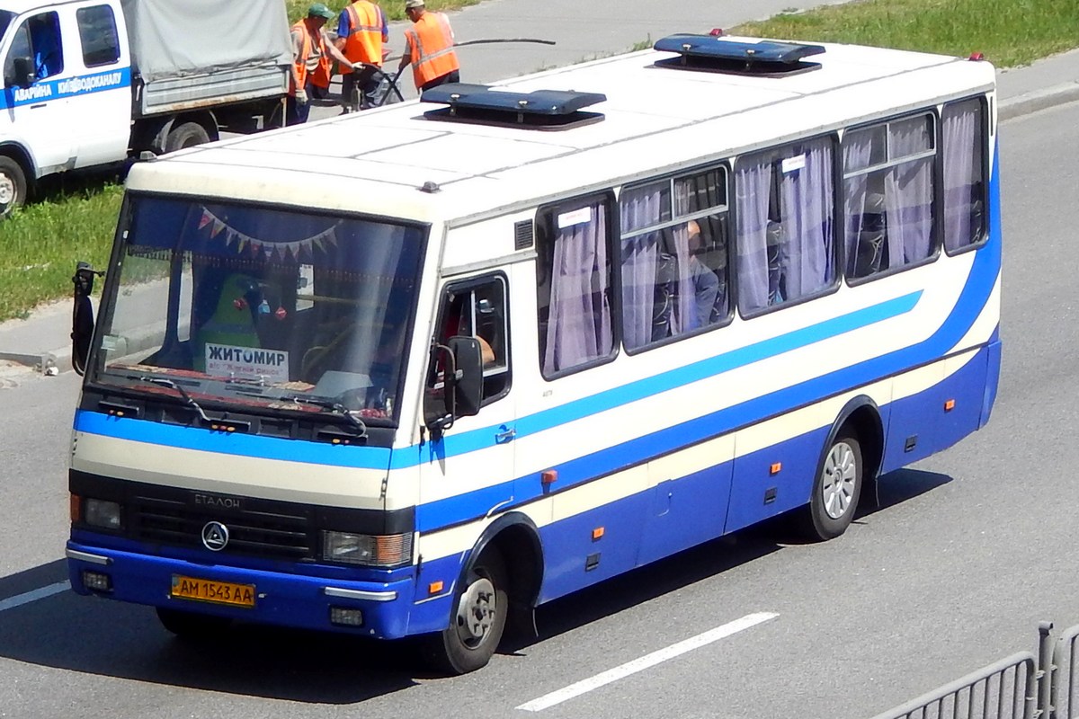 Житомирская область, Эталон А079.53 "Мальва" № AM 1543 AA