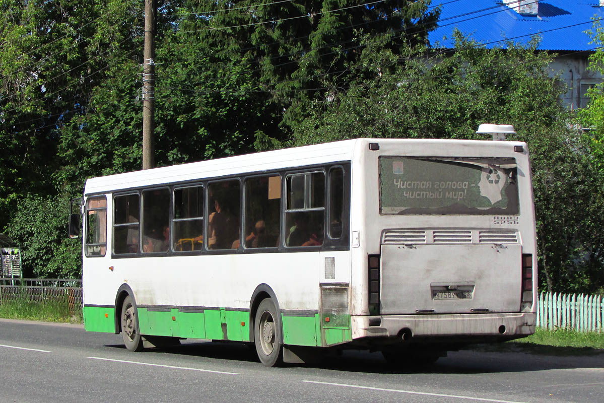 Nizhegorodskaya region, LiAZ-5256.46 № М 758 УУ 152