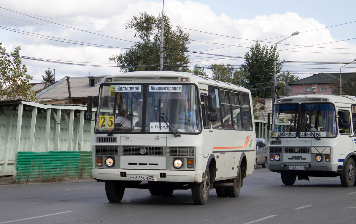 Томская область, ПАЗ-32054 № К 373 ОН 29