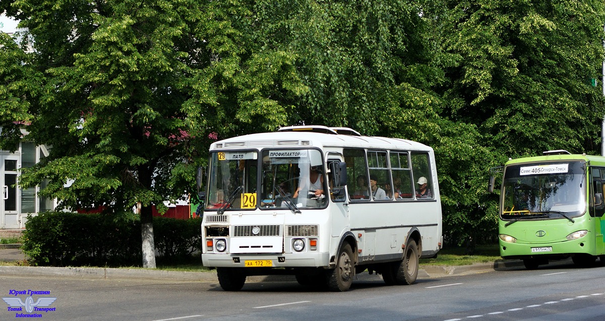 Томская область, ПАЗ-32054 № АА 172 70