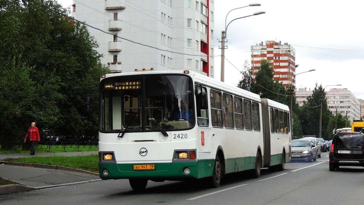 Санкт-Петербург, ЛиАЗ-6212.00 № 2420