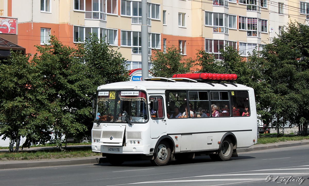 Томская область, ПАЗ-32054 № К 316 ТТ 70