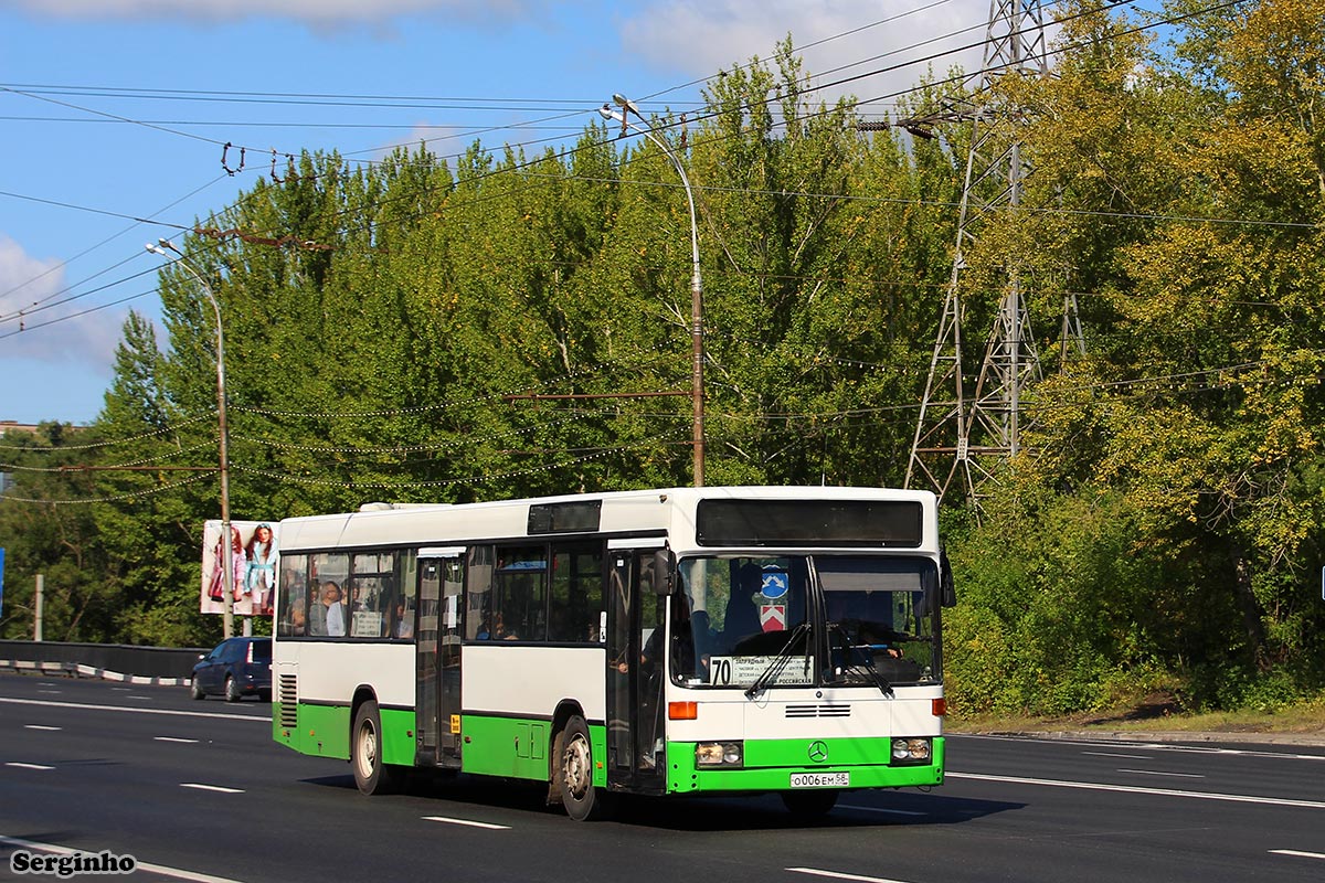 Пензенская область, Mercedes-Benz O405N № О 006 ЕМ 58