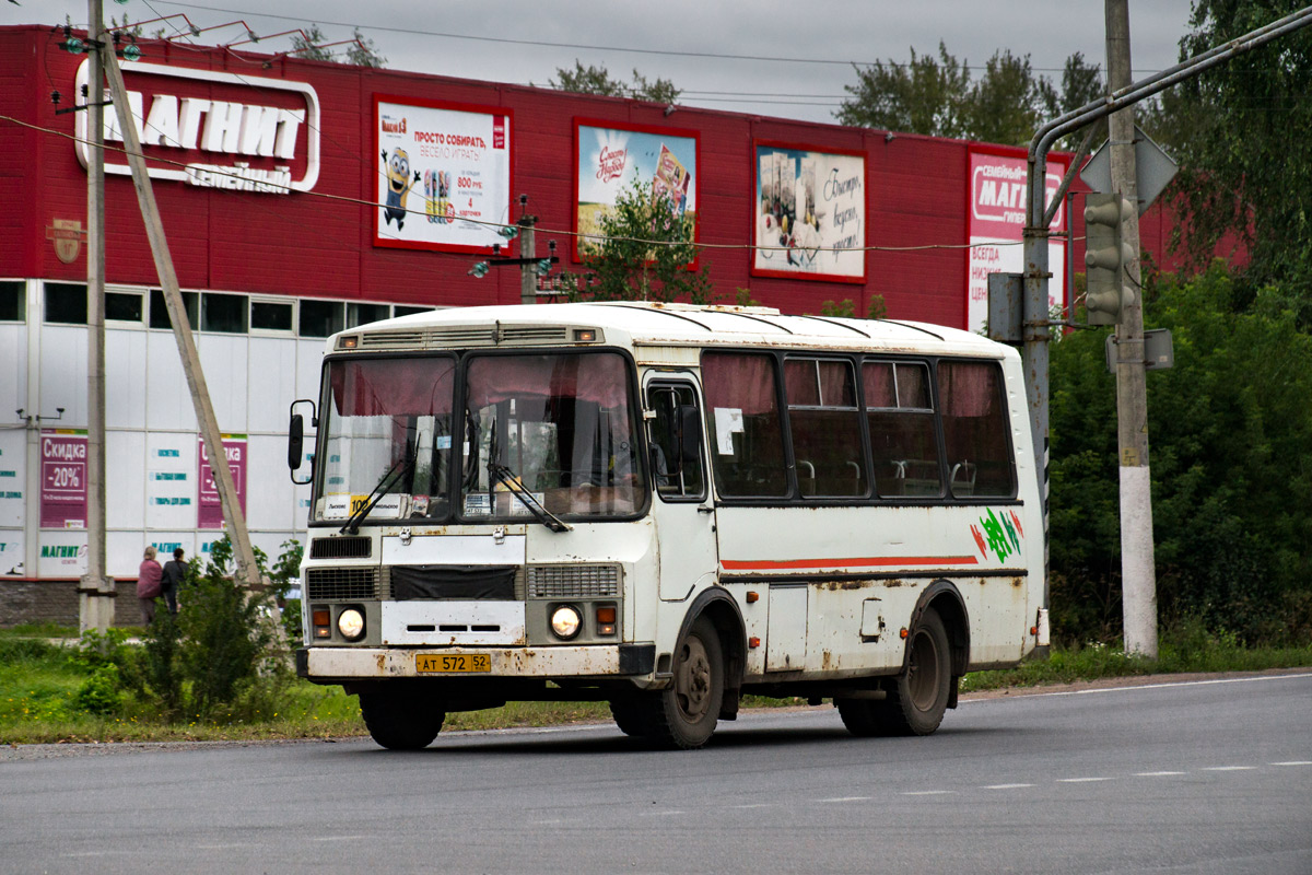 Нижегородская область, ПАЗ-32054 № АТ 572 52