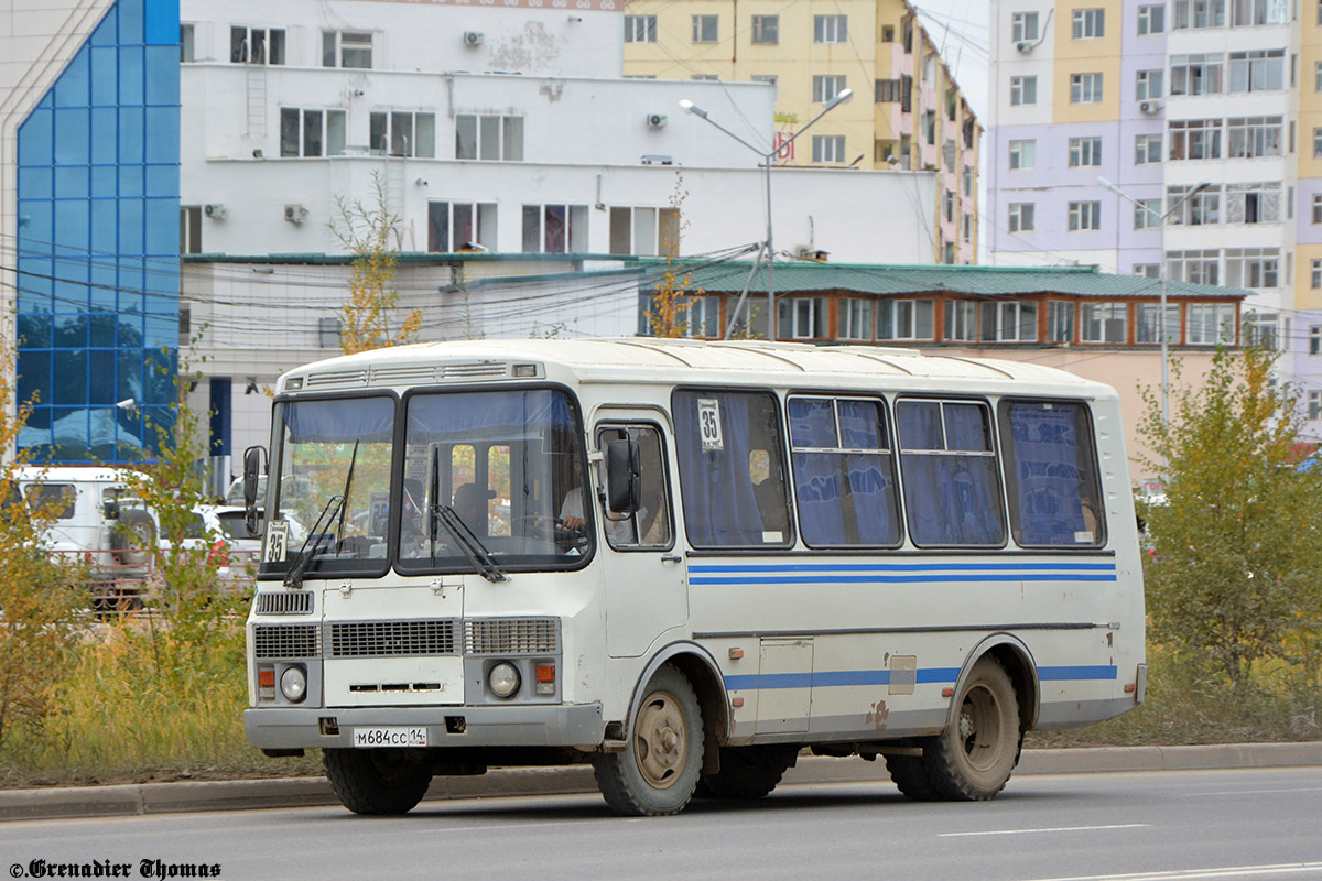 Саха (Якутия), ПАЗ-32054 № М 684 СС 14