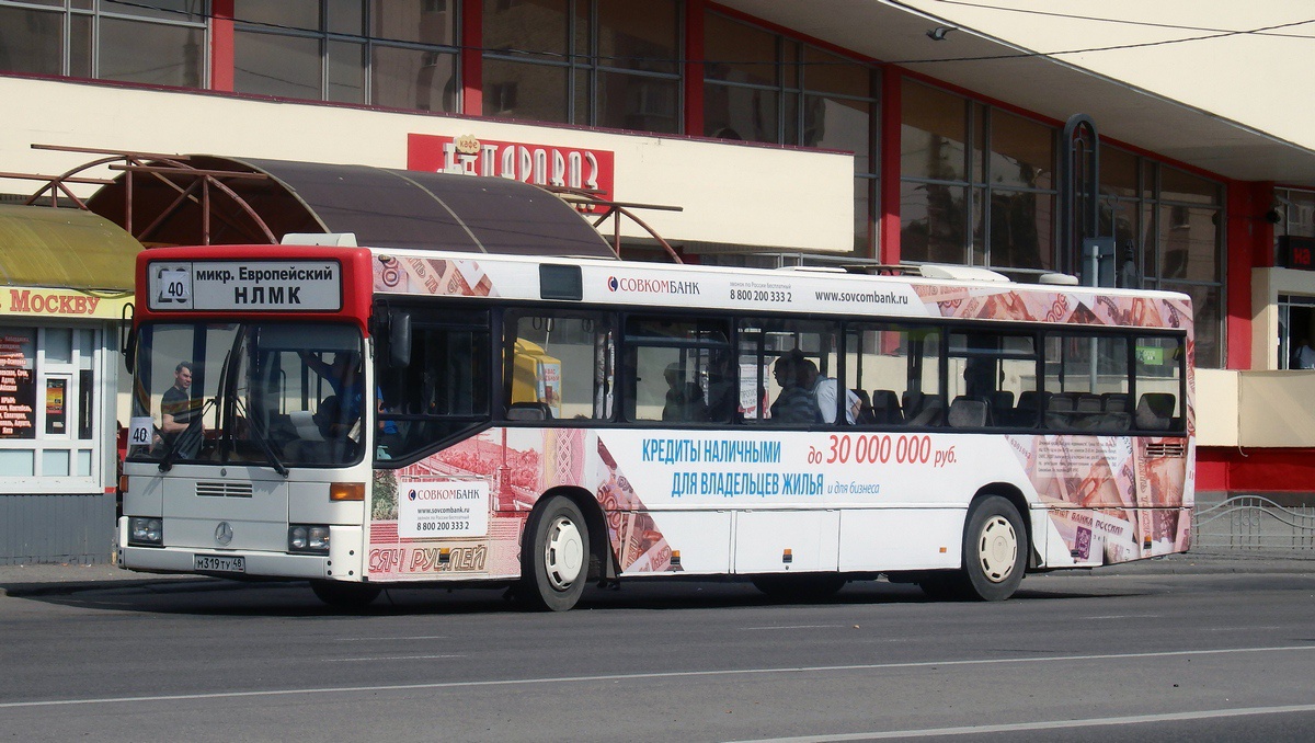 Lipetsk region, Mercedes-Benz O405N № М 319 ТУ 48