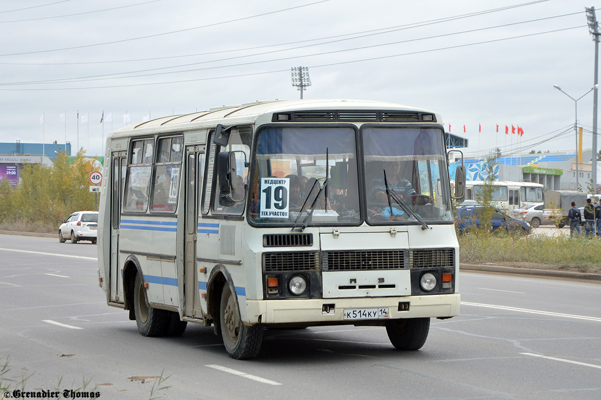 Саха (Якутия), ПАЗ-32054 № К 514 КУ 14