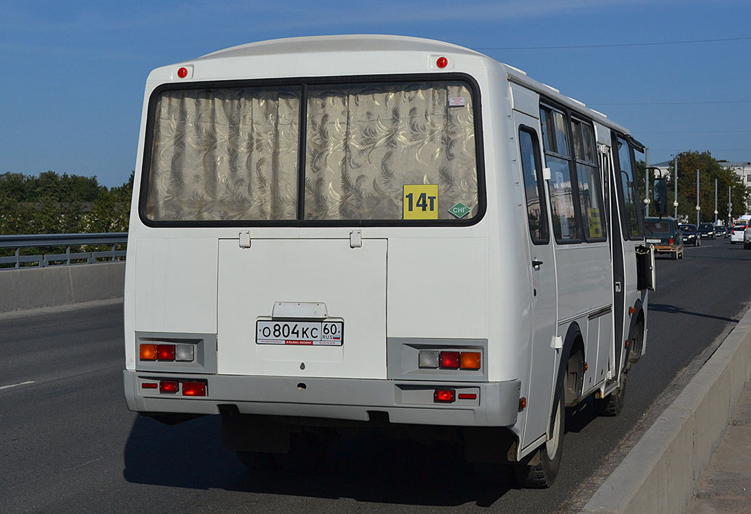 Псковская область, ПАЗ-32053 № О 804 КС 60