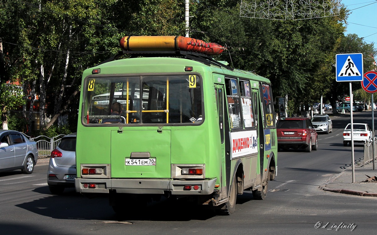 Томская область, ПАЗ-32054 № К 541 ЕМ 70