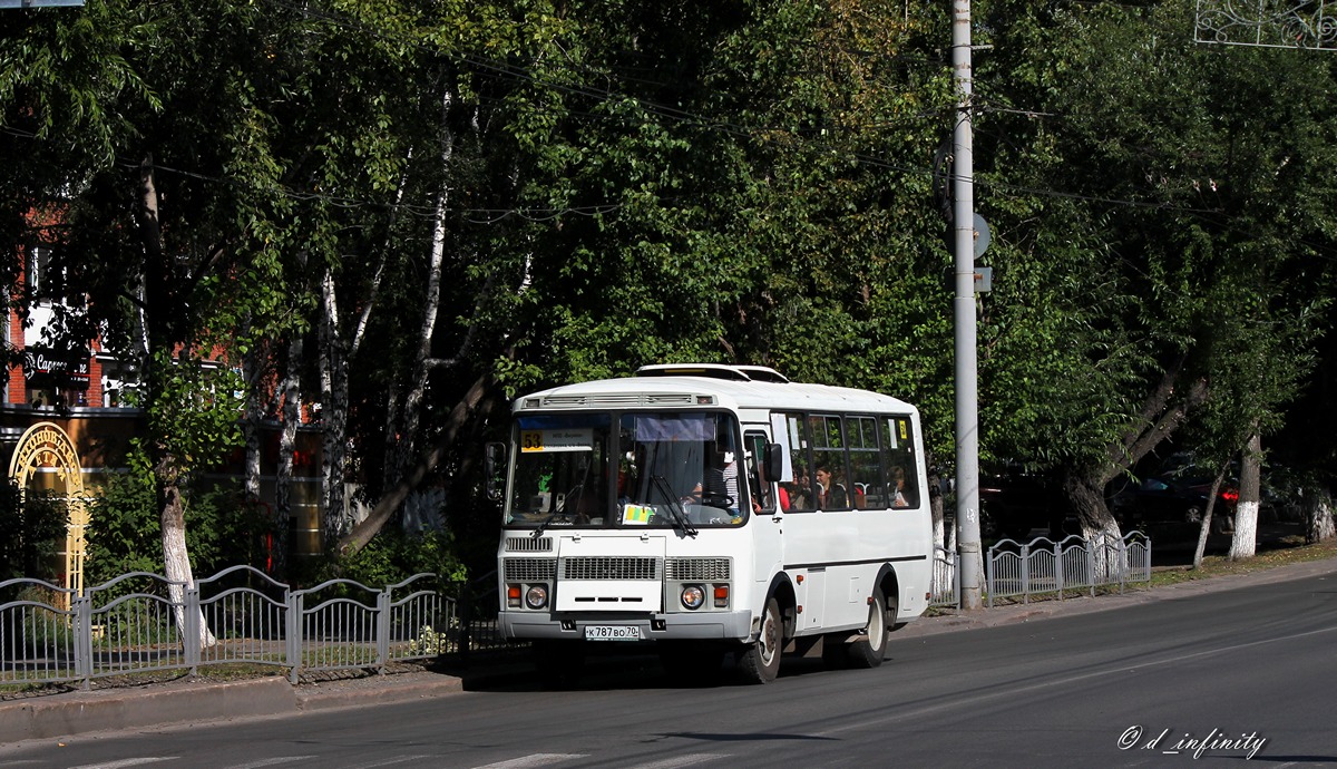 Томская область, ПАЗ-32054 № К 787 ВО 70