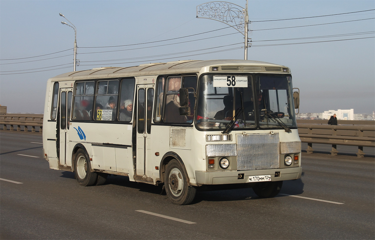 Автобус 170, Красноярск - Березовка: маршрут, остановки — …