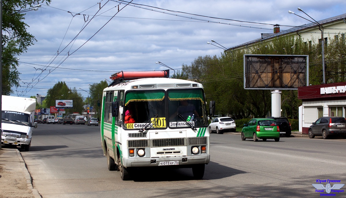 Tomsko sritis, PAZ-32054 Nr. Е 073 ХР 70