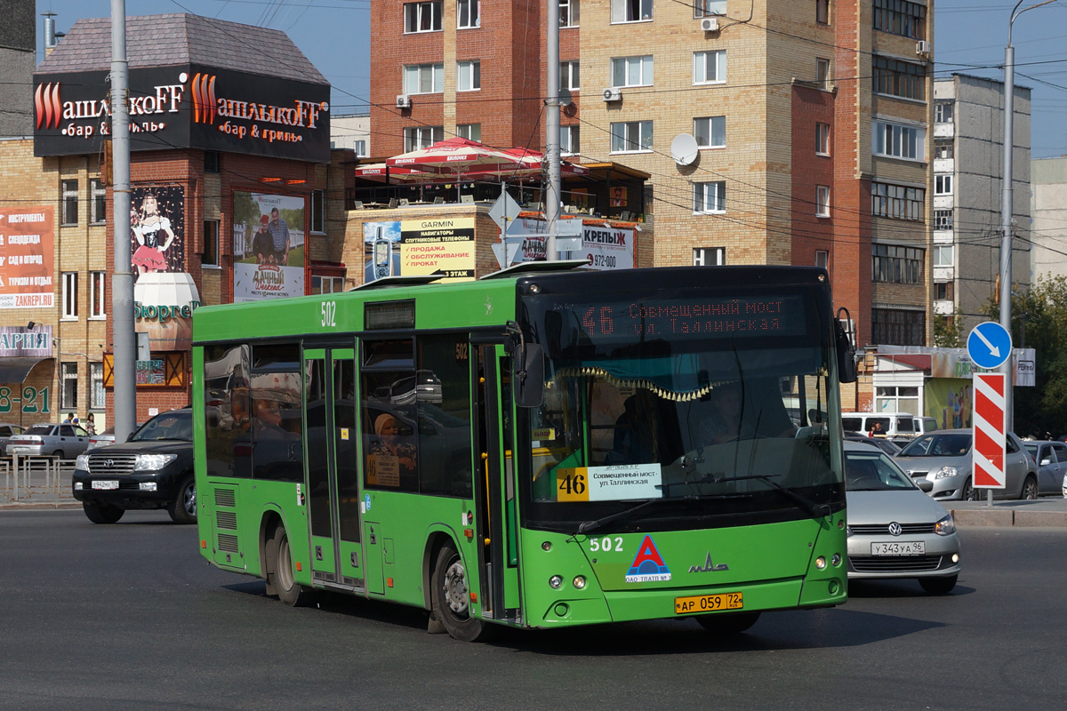 Obwód tiumeński, MAZ-206.085 Nr 502