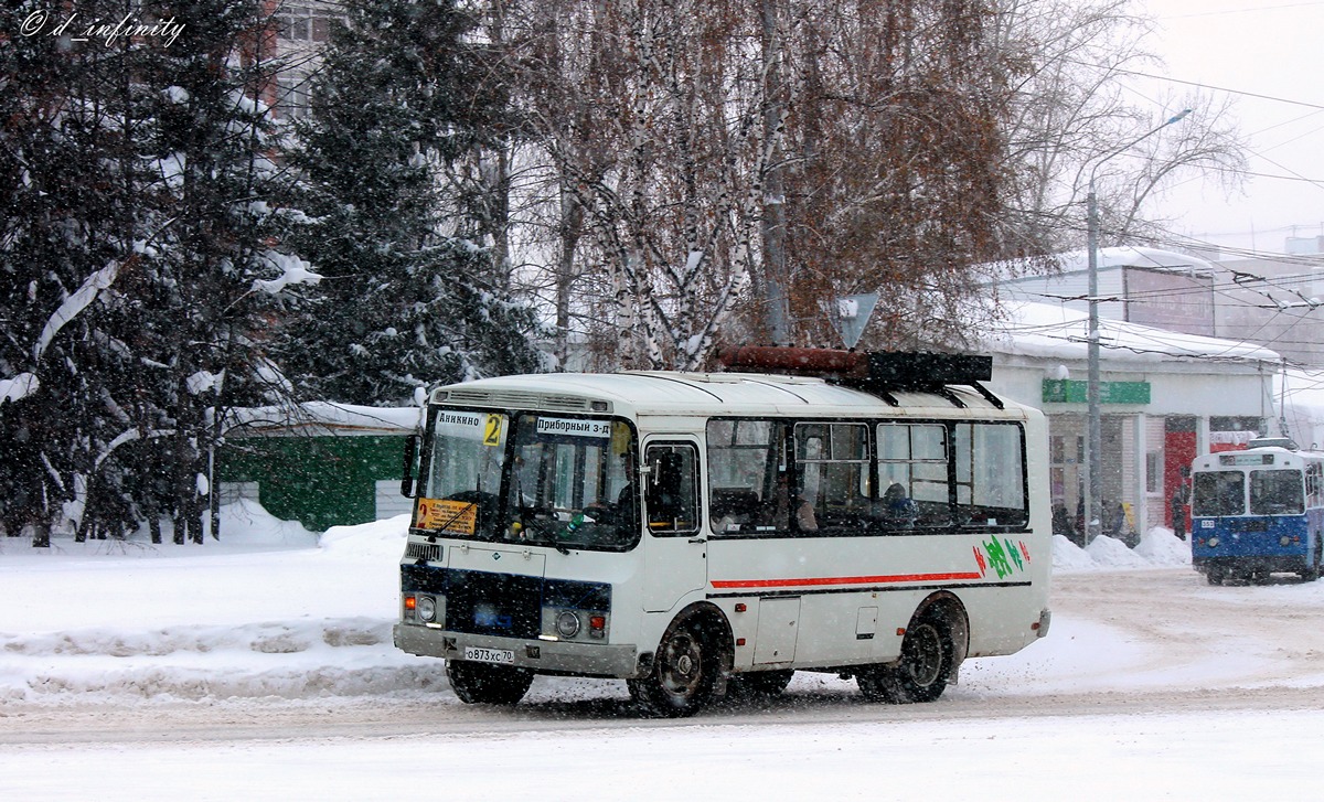 Томская область, ПАЗ-32054 № О 873 ХС 70