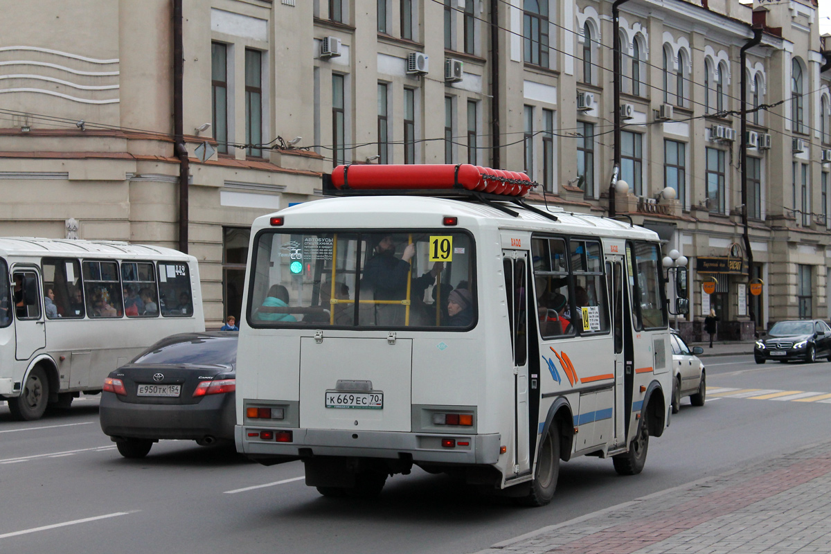 Томская область, ПАЗ-32054 № К 669 ЕС 70